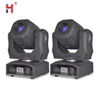 Светодиодный прожсветильник Тор с движущейся головкой, миниатюрный сценический прожектор DMX для ди-Джея, профессиональсветильник для дискотеки и вечеринки, 60 Вт, 2 шт.лот