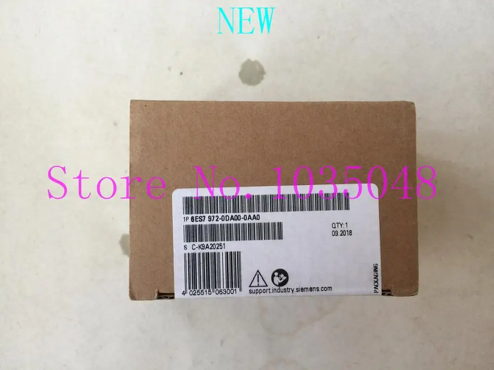 

1PC 6ES7972-0DA00-0AA0 6ES7 972-0DA00-0AA0 New and Original Priority use of DHL delivery #07