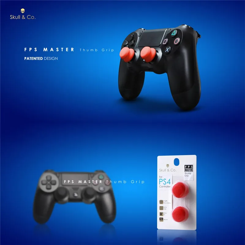 Набор колпачков для джойстика Skull &amp Co. Skin CQC и FPS колпачки стиков PS4 Slim Ps4 Pro