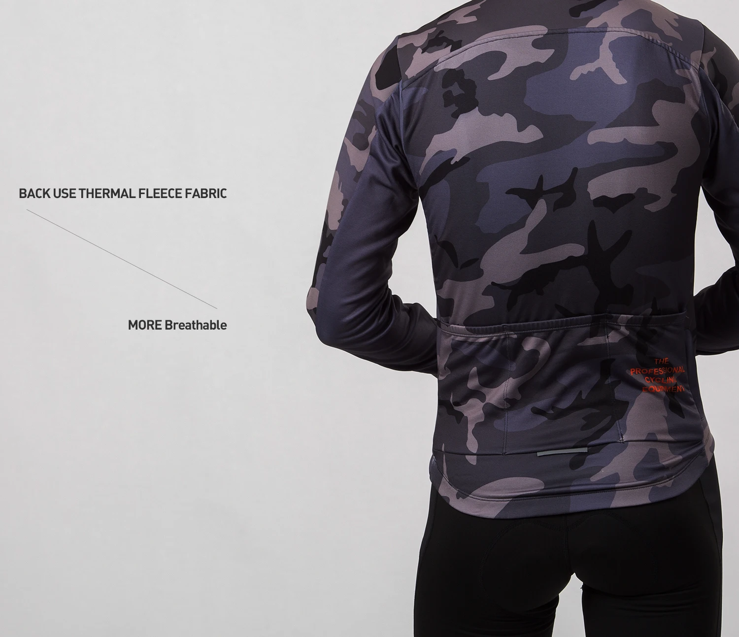 SPEXCEL зимняя камуфляжная ветрозащитная теплая велосипедная куртка 3 слоя флисовая