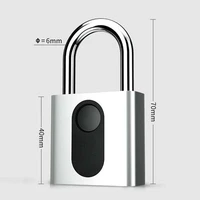 automatic fingerprint lock nokelock electronic padlock iron door locker luggage lock travel business office