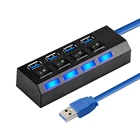 USB-концентратор usb-хаб 3,0 с 347 портами для ПК, высокоскоростной USB-разветвитель для компьютеров