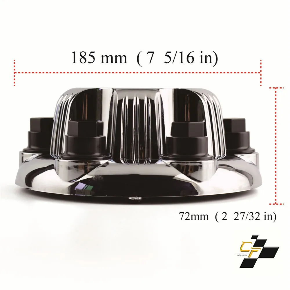 4 шт. Центральная крышка колеса 185 мм для Chevrolet Silverado Suburban 1500 Tahoe Avalanche rim без логотипа 15067580 15067578 автомобильные аксессуары