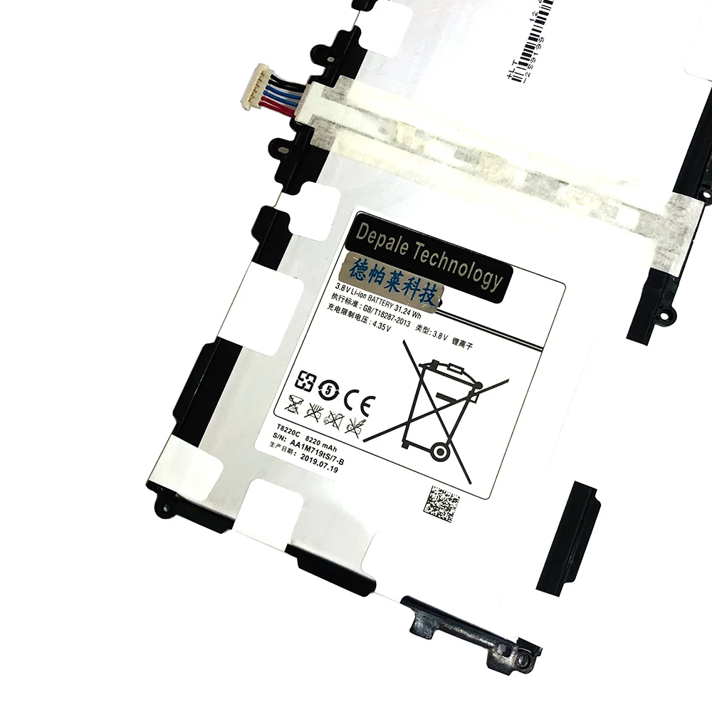 8220 мА/ч, T8220E/T8220U Замена Батарея для samsung Galaxy Note 10,1 издание P600 T520 SM-P601 P601 P605 P607