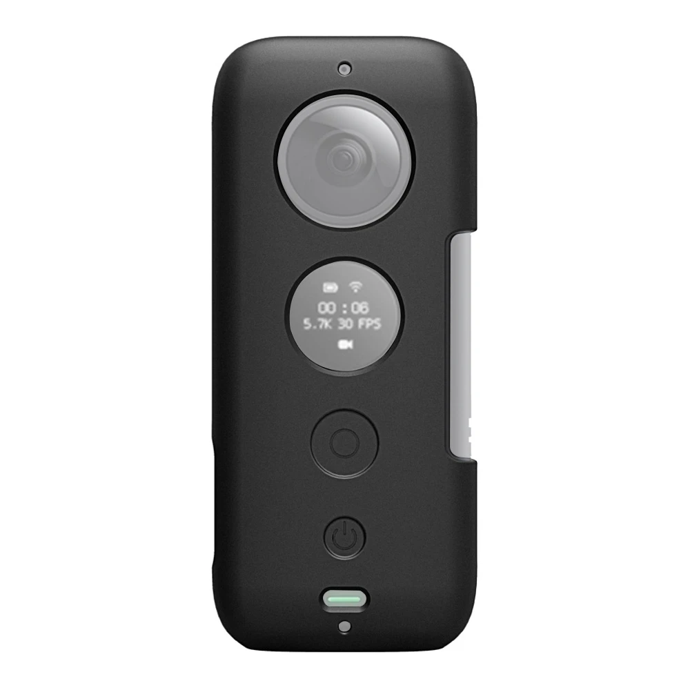 PULUZ универсальный силиконовый защитный чехол для объектива Insta360 ONE X защитная