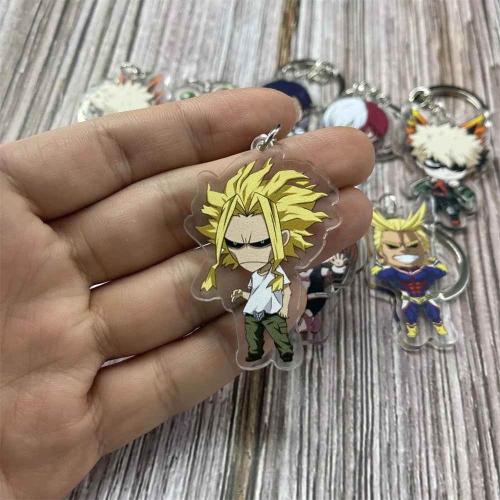 Брелок для ключей Моя геройская Академия двусторонний акриловый брелок косплея