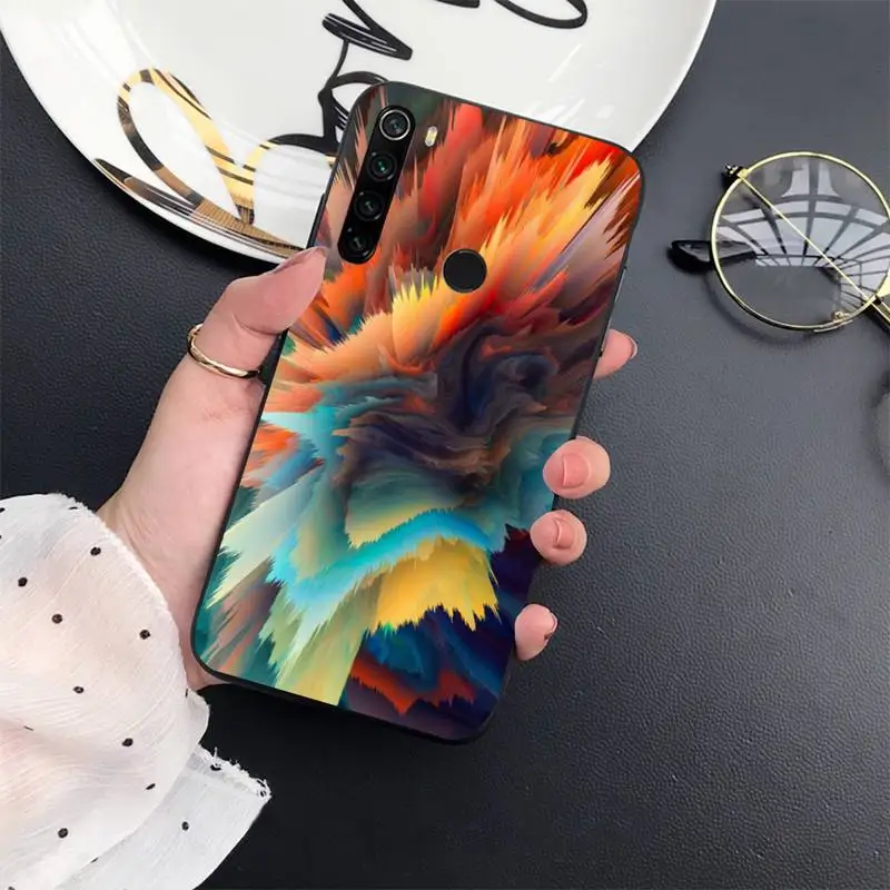 

Colorful Fashion Art Nebula Phone Case For Xiaomi Redmi 7 8 9t a3Pro 9se k20 mi8 max3 lite 9 note 9s 10 pro shell