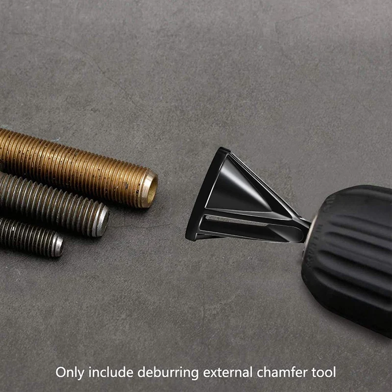 

Hexagonal Shank HSS Deburring External Chamfering Tool Suitable for Drill High-Speed Steel Deburring Tools