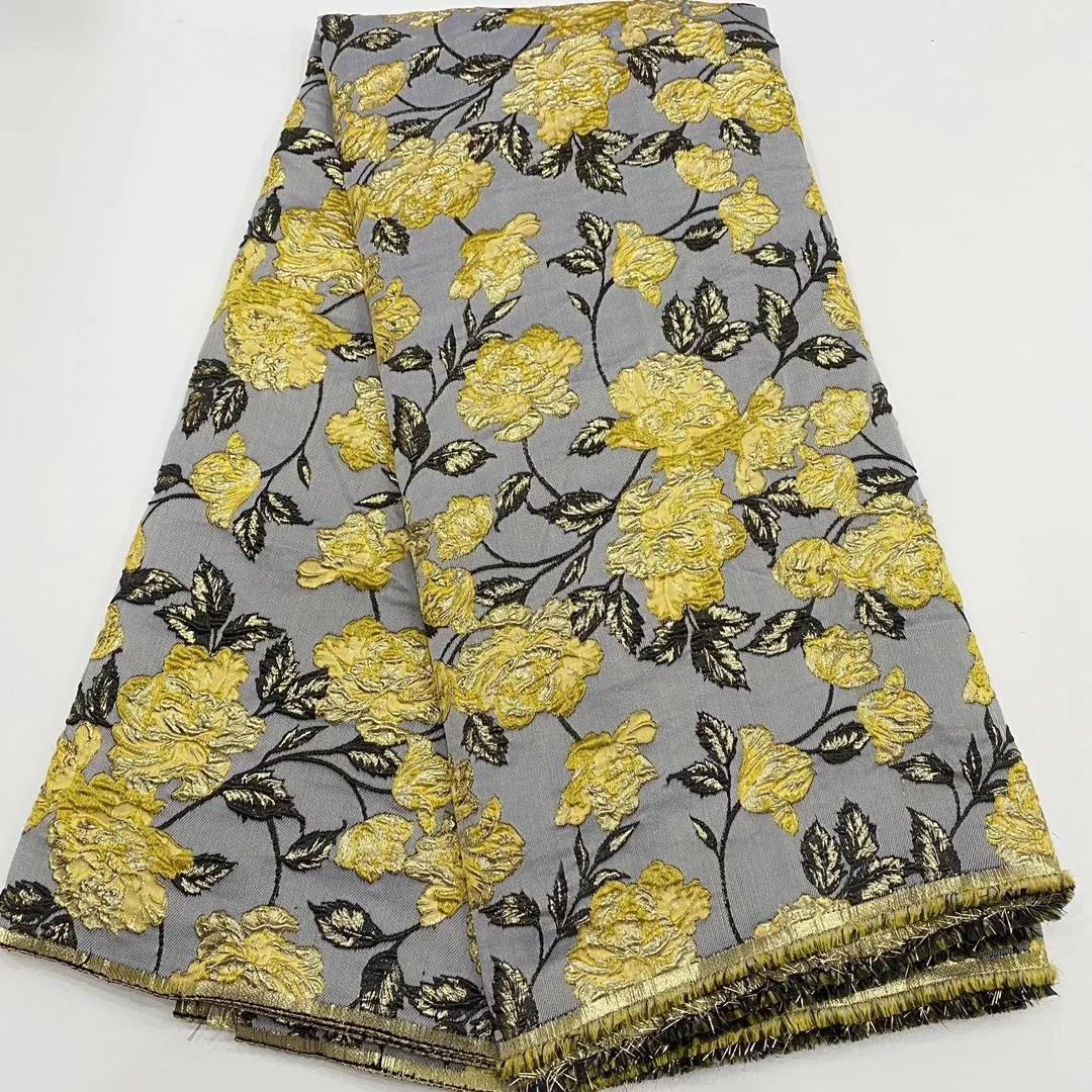 

African Lace Fabric Jacquard French Lace Fabric Nigeria Lace Fabric 2021 High Quality Lace Fabric Clothes D4257