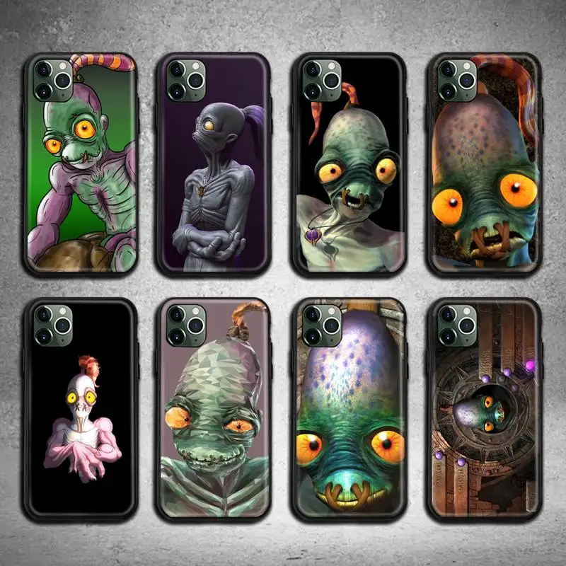 

Hot Game New'N Jasty Oddworld Phone Case For iphone 12 11 Pro Max Mini XS Max 8 7 6 6S Plus X 5S SE 2020 XR cover