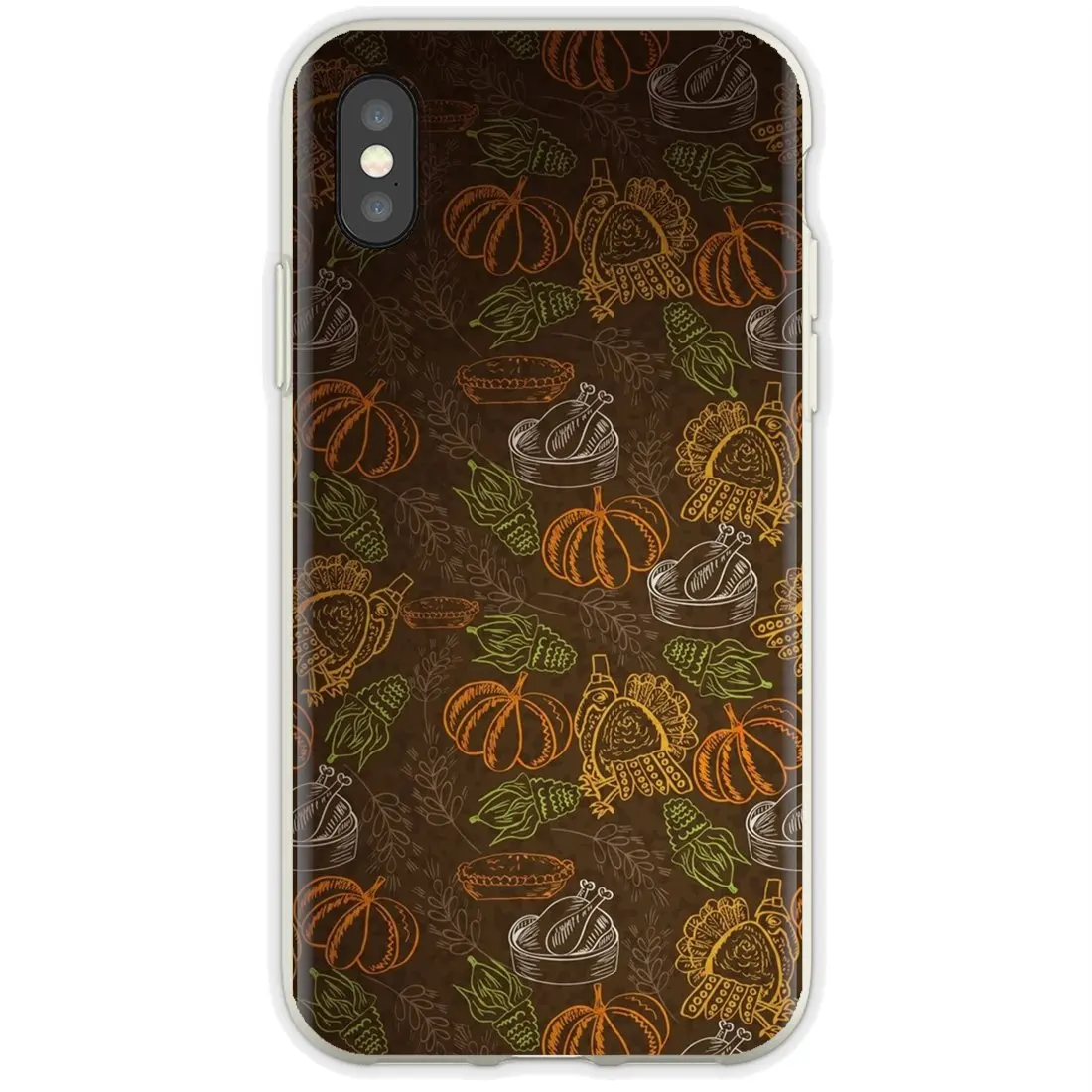 Настольный фон на День Благодарения для iPhone 11 Pro 4 4S 5 5S SE 5C 6 6S 7 8 X XR XS Plus Max iPod Touch