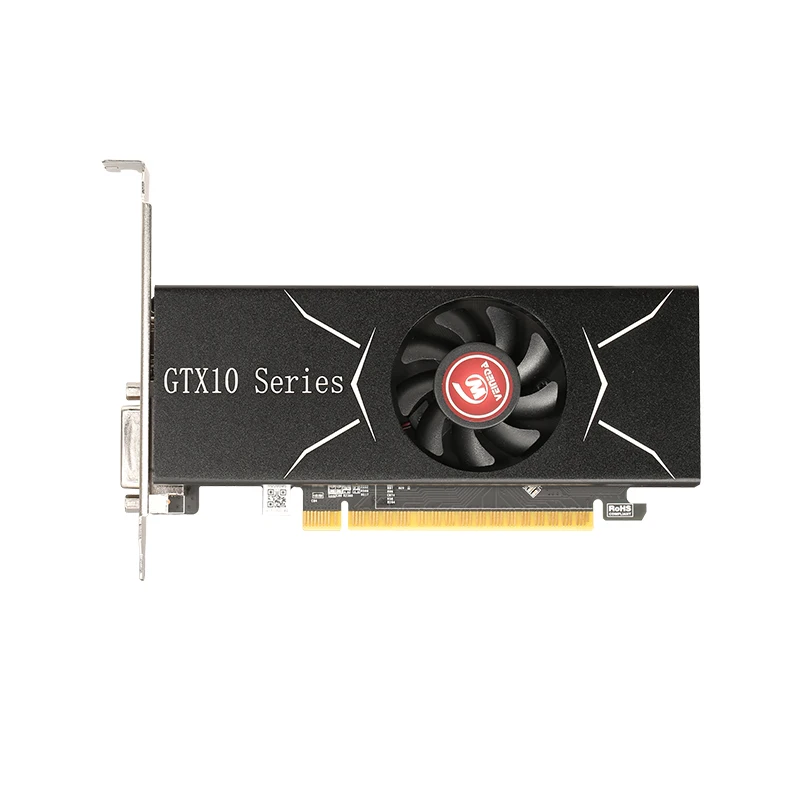VEINEDA Graphics Cards GTX 1050 4GB 128Bit GDDR5 low Profile Video Card gtx1050 for nVIDIA Geforce games Strong than gtx960 4gb |