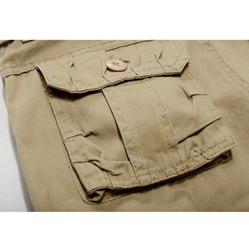 Мужские шорты карго в стиле милитари новинка 2019 армейские камуфляжные