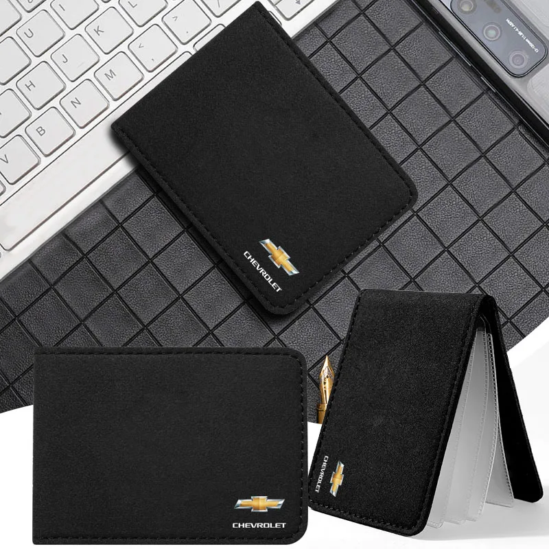 

Car Turn Fur Storage Driver License Holder ID Passport Card Bag for Chevrolet Captiva Colorado Cruze Spark Malibu Trax Car Goods