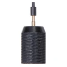 Черный многоразовый адаптер для зарядного устройства Co2, адаптер для зарядного устройства с мягким воздухом, картриджи-переходники для зарядного устройства