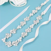 missrdress rhinestone belts for women wedding accessories crystal fashion prom dress belt strass bride sash bridesmaid gift