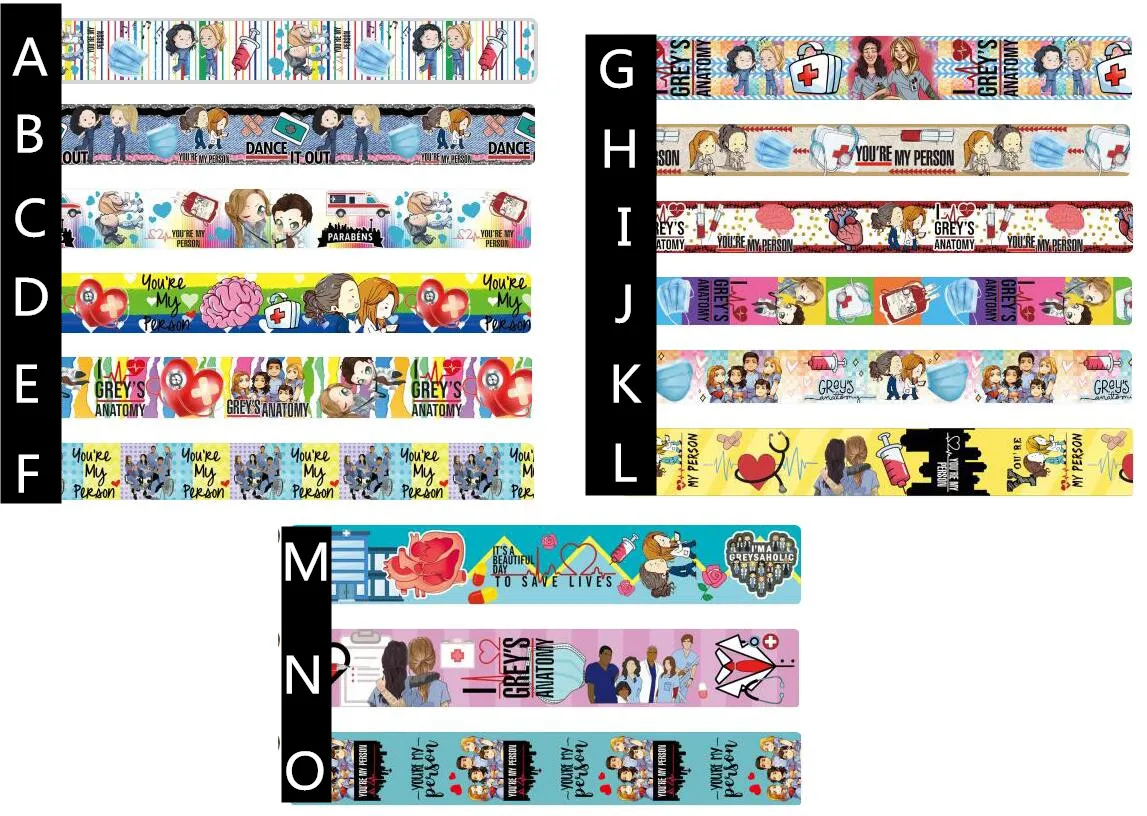 

NEW 100pcs Grey's Anatomy doctor nurse lanyard Neck Strap Lanyard Mobile Phone Key Chain ID Badge Key Chain