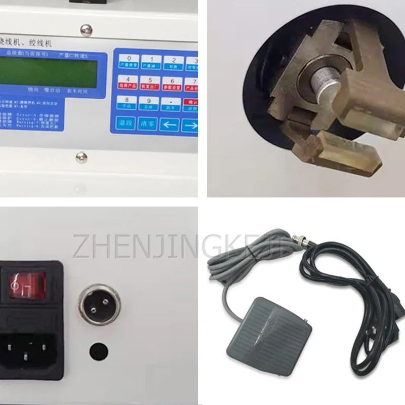 

220V/110V Automatic Twisted Wire Machine Pinch The Wireing Tools Small High Speed Thread Stranding Machine Processing Equipment