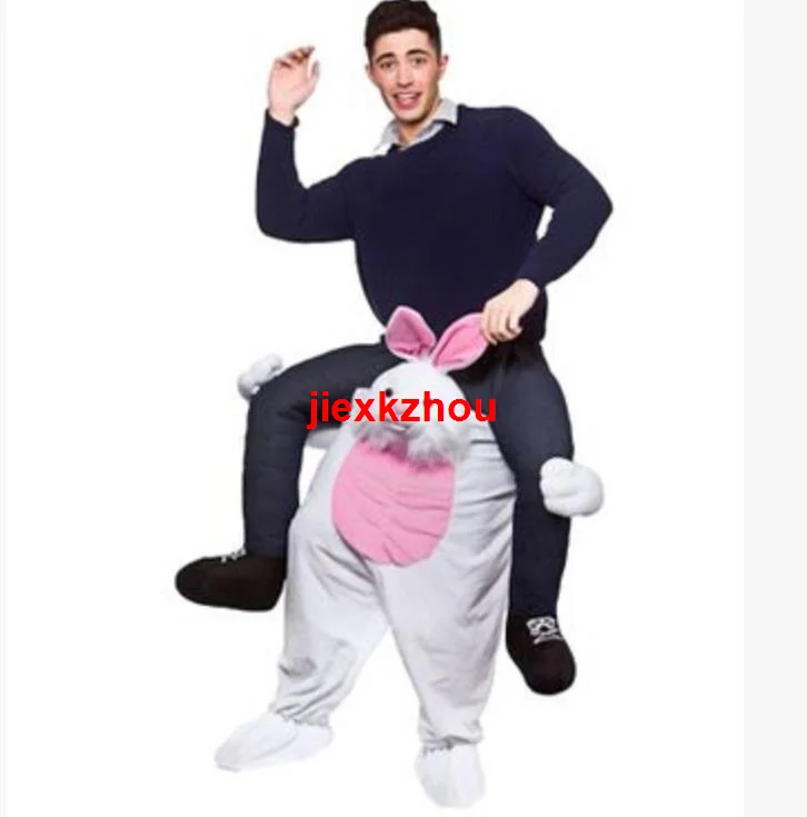 Rabbit Carry Me баварский маскарадный костюм, вечерние костюмы для костюмированной игры, одежда для рекламы, карнавал, Хэллоуин, Пасхальный фестиваль, для взрослых - Цвет: Rabbit