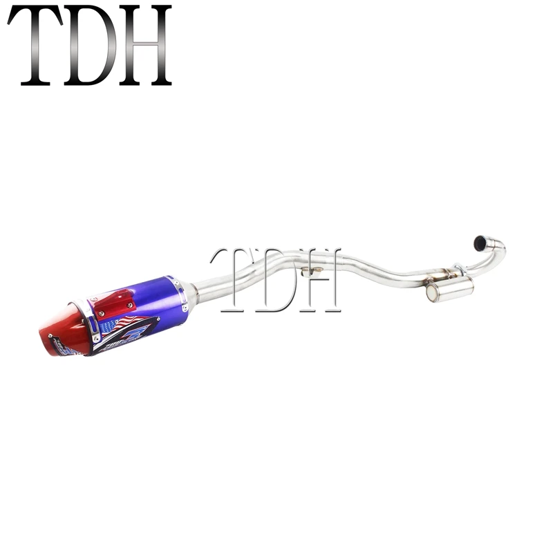 Для Honda CRF150F CRF230F 2003-2016 Dirt Bike полный глушитель система без шнуровки выхлопная труба