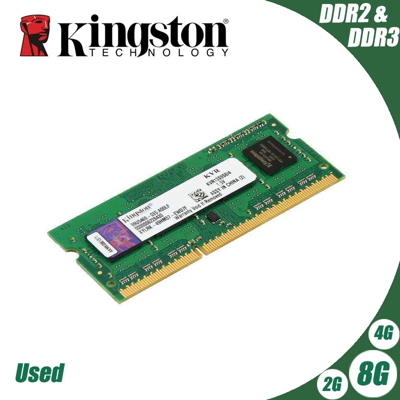 Оперативная память kingston ddr3 2G 4GB 8GB 1333MHZ PC3 10600S 1600MHZ 12800S DDR2 800Mhz 667Mhz 204pin 1 5 V ноутбук SODIMM|