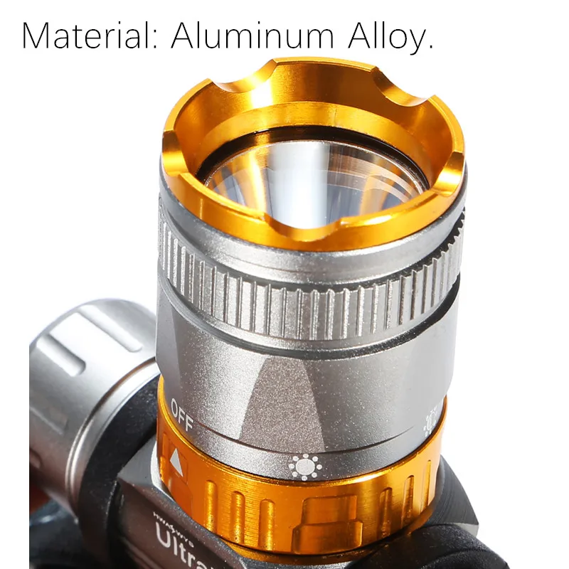 Фонарь налобный светодиодный водонепроницаемый для дайвинга|led headlamp waterproof|led