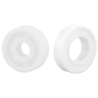 Новинка 1 шт. 608Zr02 Полный керамический Миниатюрный подшипник из ПТФЭ и 1 шт. 608-2Rs полностью керамические шарикоподшипники с герметичным подшипником