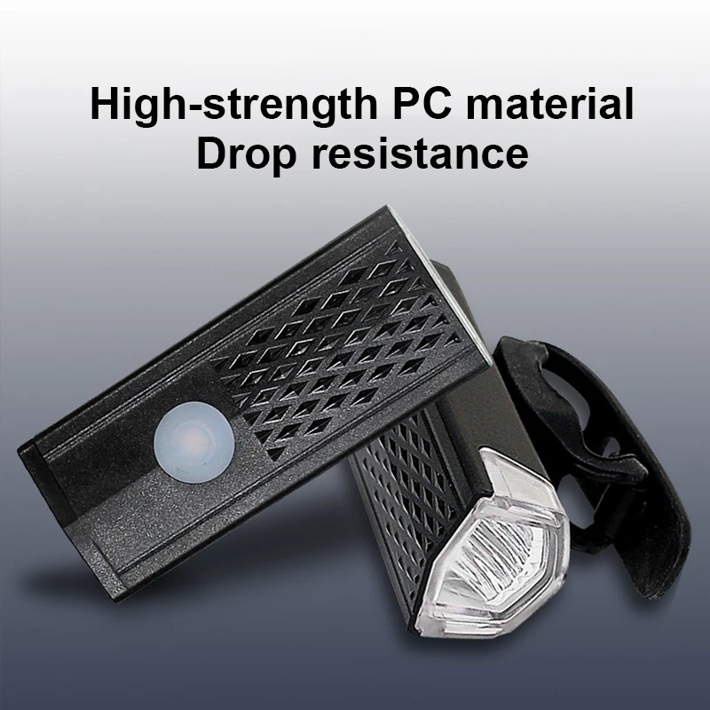 PHMAX Водонепроницаемый велосипед светильник 300 люмен MTB передний USB Перезаряжаемые