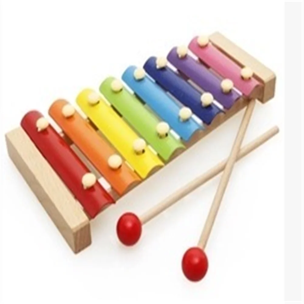 Новый музыкальный инструмент Pudococo игрушечный ксилофон в деревянной рамке