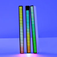 led rhythm strip light for car home party sound control usb recharge night light rgb music light bar atmosphere colorful lamp