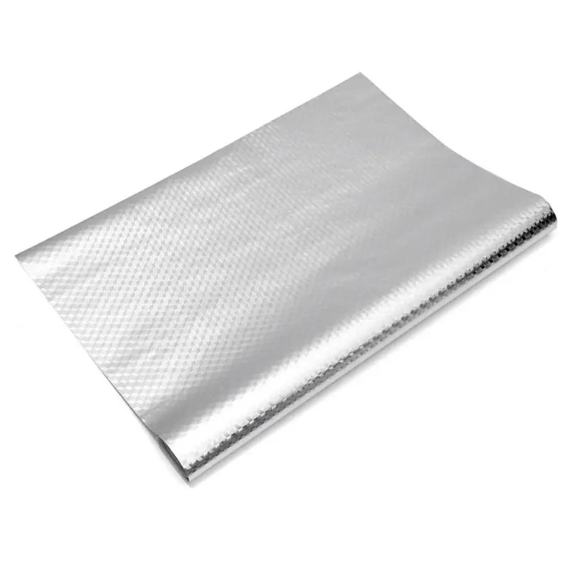 

Kitchen Wall Stove Aluminum Foil Oil-proof Stickers Anti-fouling High-temperature Self-adhesive Croppable Wall Sticker 40*100 Cm