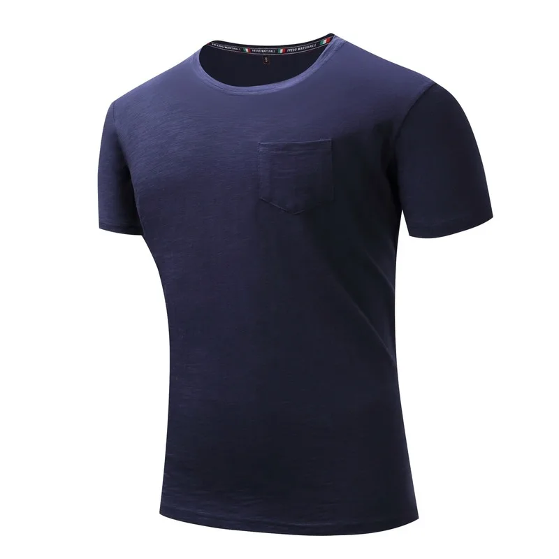 

2020 New Spring Summer Men's Casual Blouse Cotton Shirt Solid Color Short Sleeve Shirt T Shirts Men Man Shirt