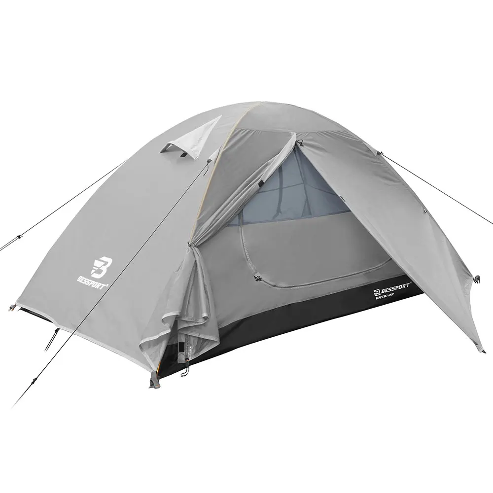 Bessport палатка для кемпинга 2 человека алюминиевый полюс легкие палатки на