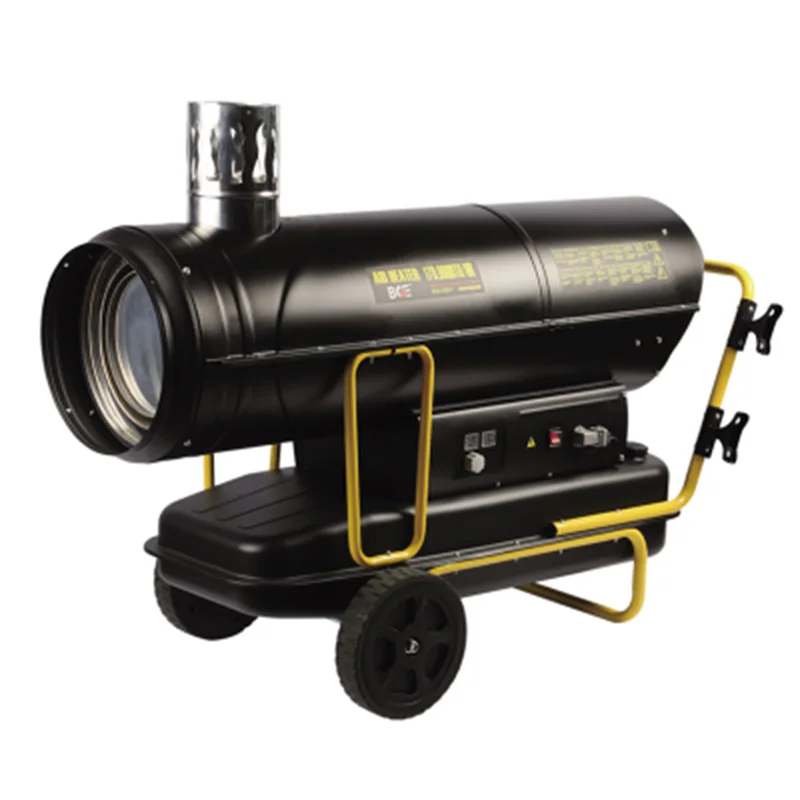 Промышленный топливный отопительный вентилятор 30 кВт с дымовой камерой