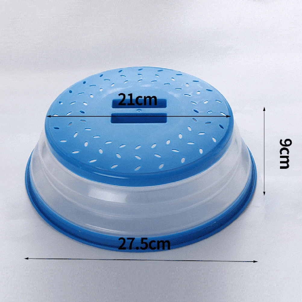 Блюдо для микроволновой печи крышка складной Еда пластина дуршлаг фруктов и