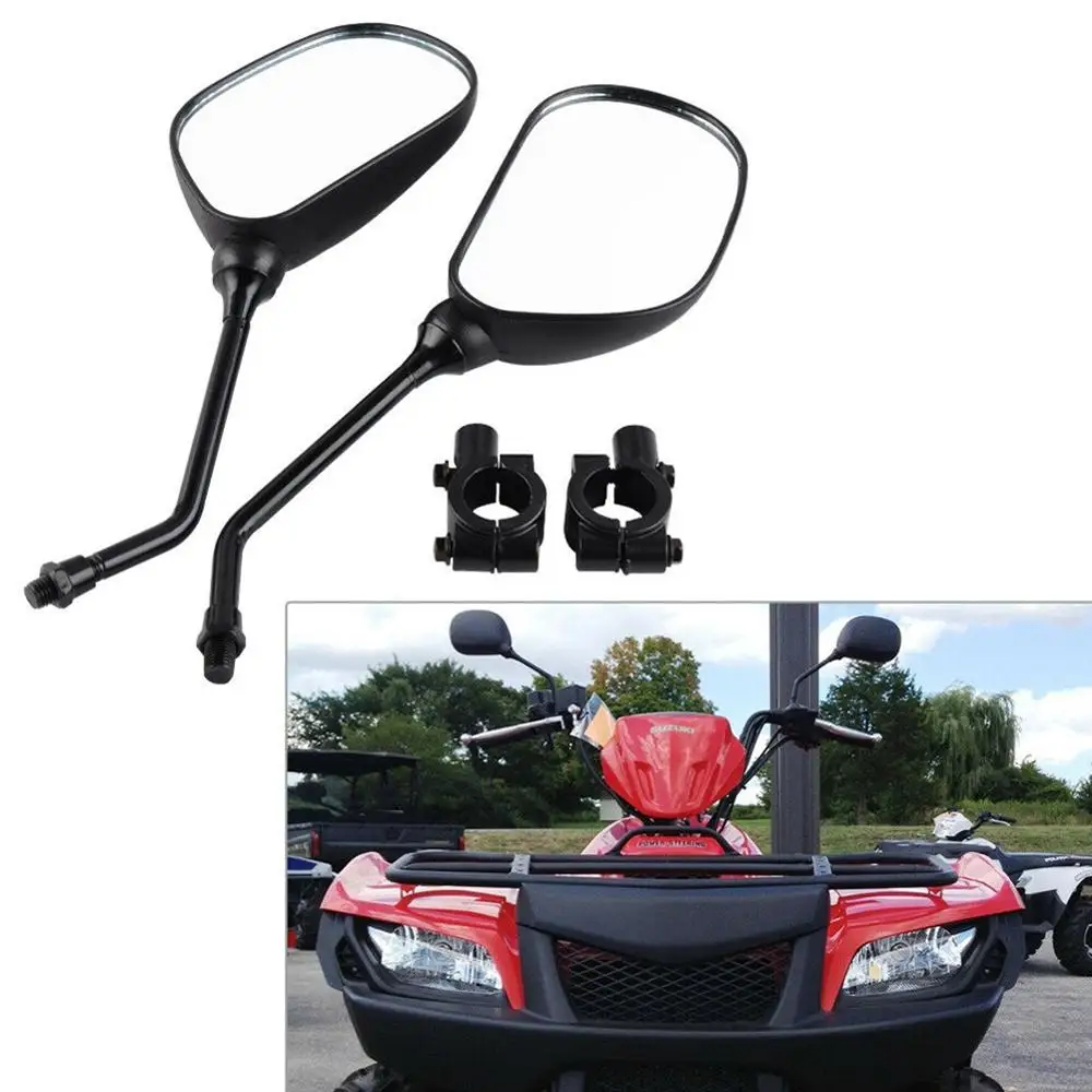 Боковые зеркала заднего вида для мотоцикла квадроцикла 2 шт. универсальные Can Am