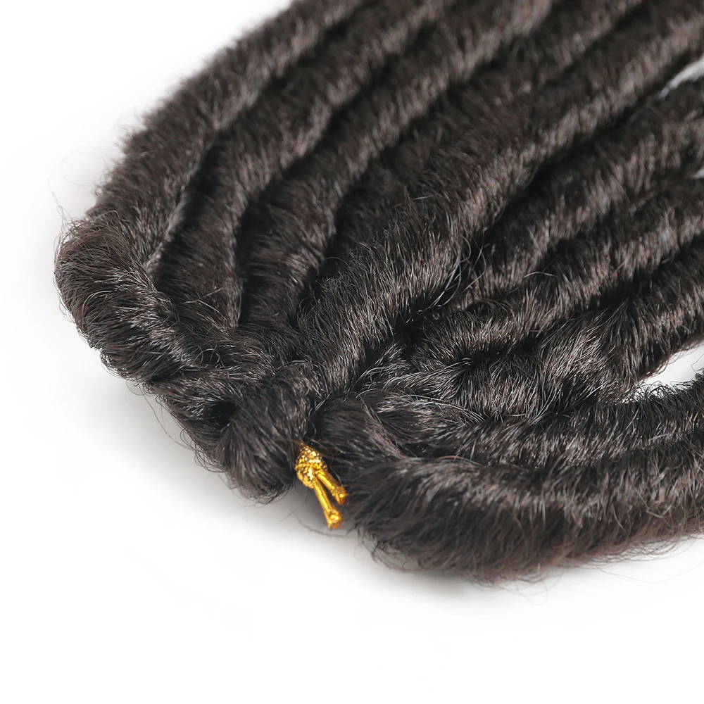 Каштановые цветные прямые косички из искусственного меха 20 дюймов X TRESS вязаные