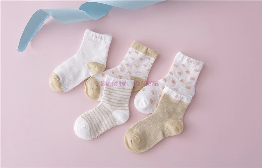 DHL 50 компл 5 пар/компл. хлопковая Детская рубашка с рисунками конфеты Цвета узор в