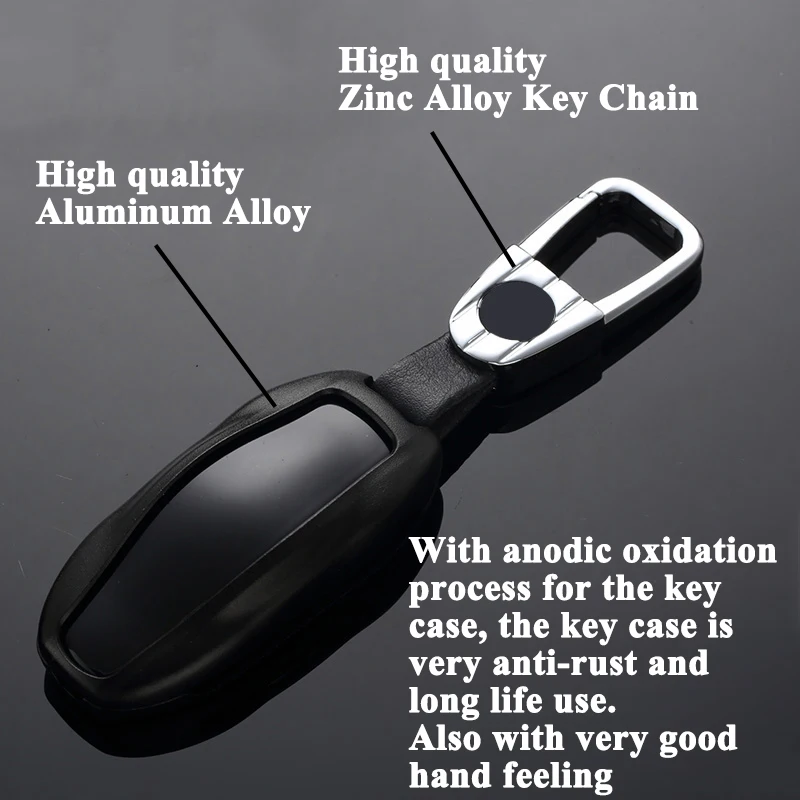 1 шт. SEEYULE алюминиевый сплав стильный автомобильный чехол с дистанционным