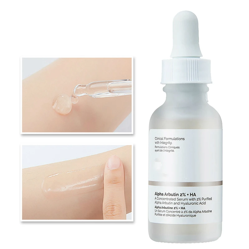 

Alpha Arbutin 2%+HA Pore Treatment Serum Hyaluronic Acid Removal of Acne Moisturizing Oil Control Face Essence Skin Care