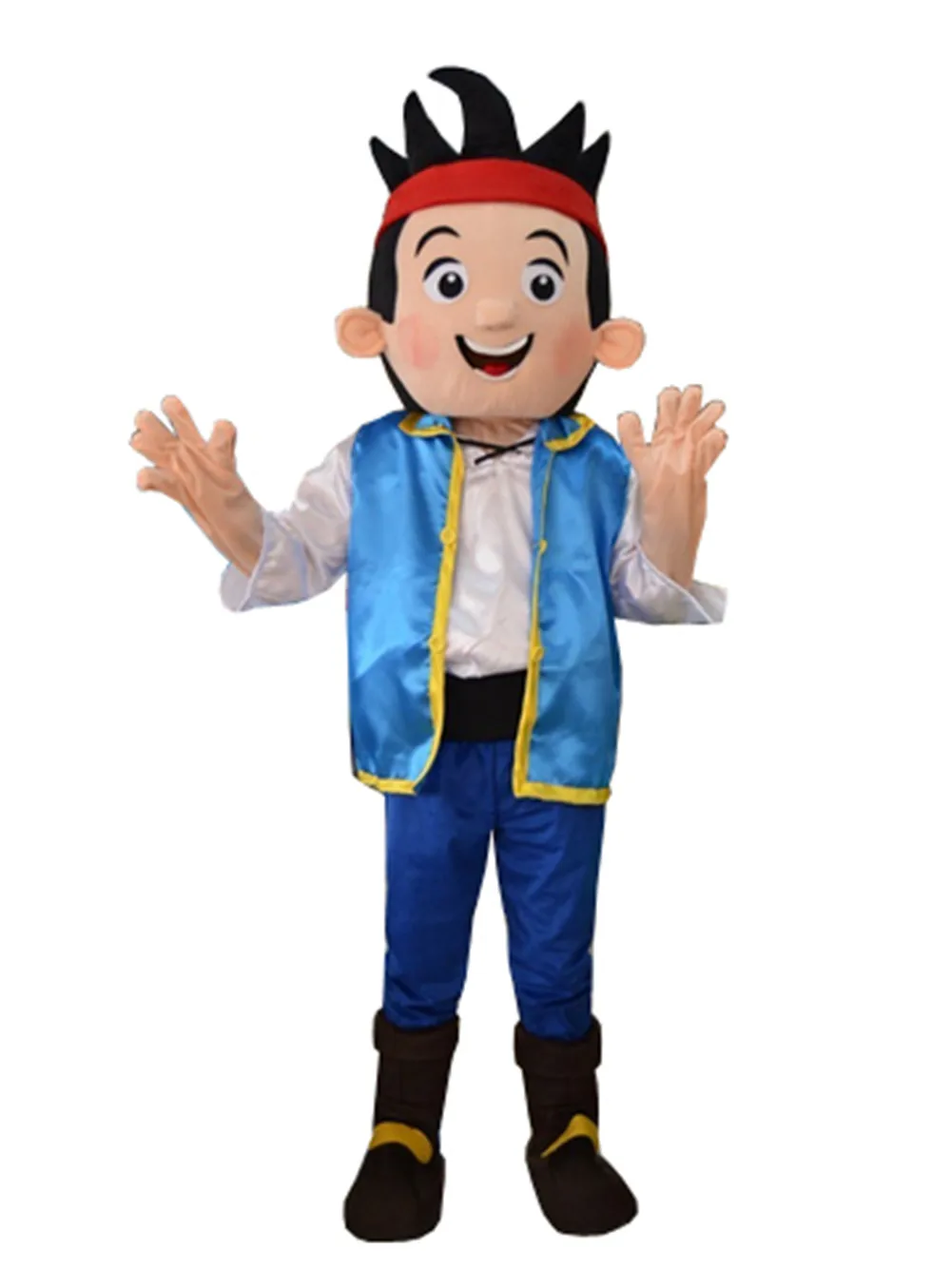 

Jake Mascot Costume Adult Character Costume Jake and the Neverland Pirates