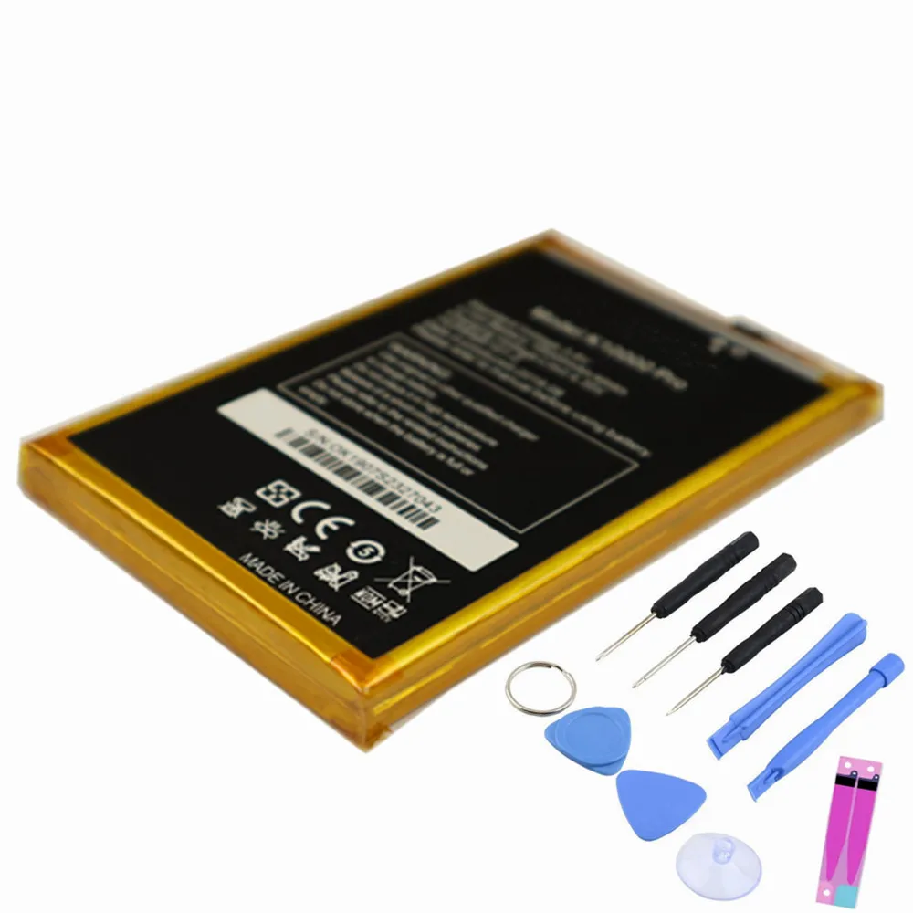 

For Oukitel K10000 Pro 5.5inch MTK6750T 10000mAh Cell Phone Battery Original K 10000 Pro Replacement Batteries + Tools