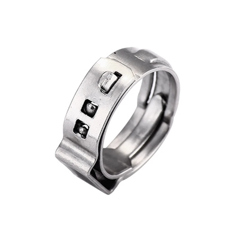 80/45 шт нержавеющая сталь одного уха обруча зажим для автомобиля труба из