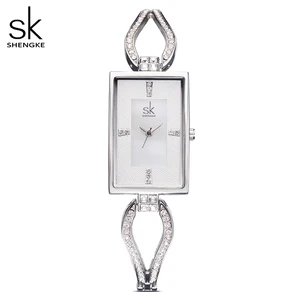 SK новые женские модные бриллиантовые Наручные часы Топ люксовый бренд квадратные женские элегантные кварцевые часы Женева женские наручные часы 2020