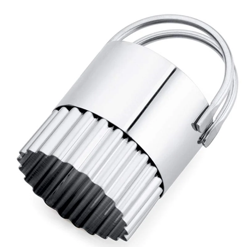 

Stainless Steel Powderer Biscuit Mold Set Semi-Circular Dough Cutter Baking Set Pastry Blender PAK55