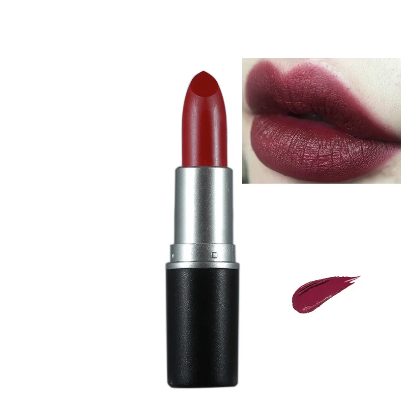 Матовая губная помада макияж Maquillaje водостойкая Макияж Черная губная помада - Цвет: 11