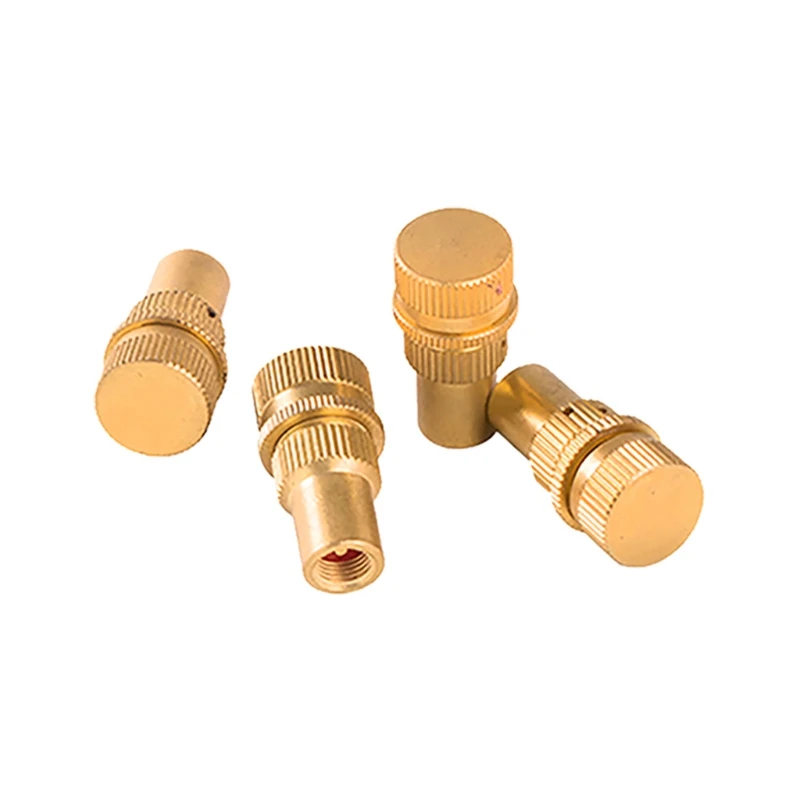 

4 шт. дефлятор шин, Твердые Латунные аксессуары для внедорожников, универсальные стандартные клапаны 6-30 PSI, автоматический инструмент с серд...