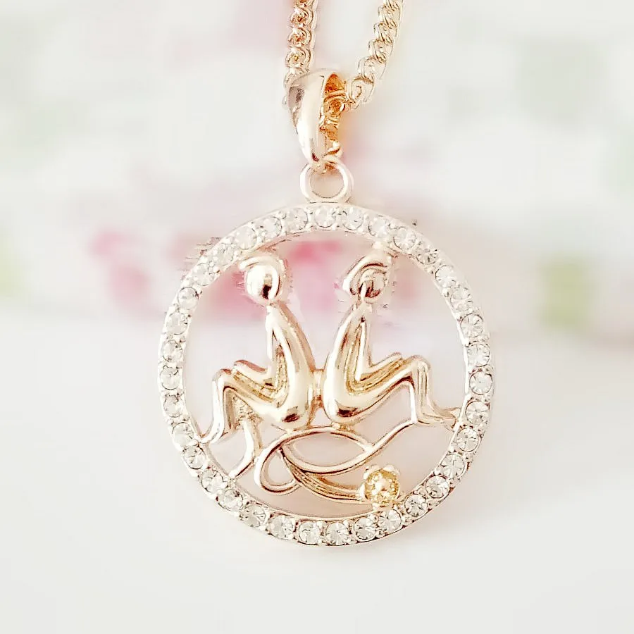 Новые Подвески со знаками Зодиака для женщин и мужчин подвеска с созвездиями