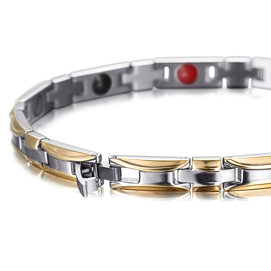 

Health Bio Energy Bracelets New Simple Fashion Women's Bracelets & Bangles Wristband Germanium Jewelry for Arthritis