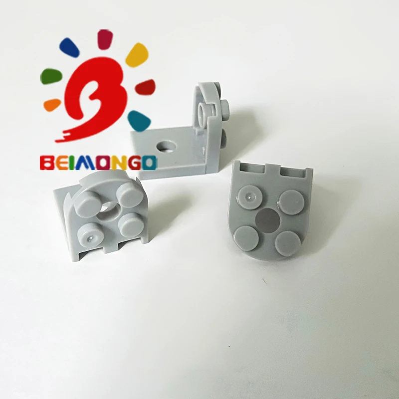 Бесплатная доставка! Конструктор BEIMONGO угловая пластина с круглыми * 2x2/2x2*50 шт.